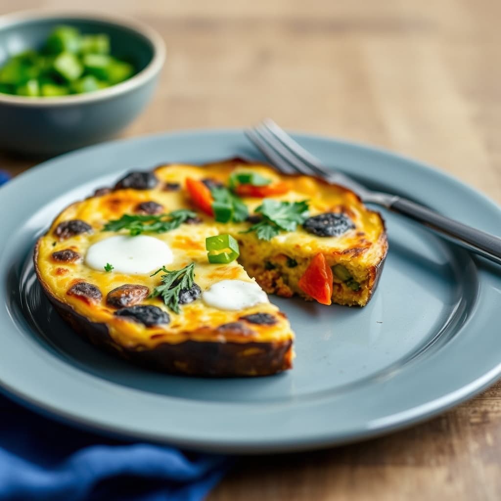 Stekt-ristet frittata