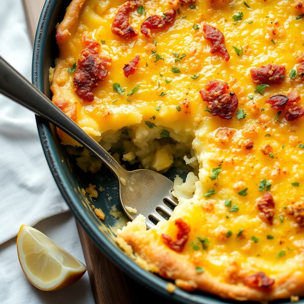 Stilton-potetgrateng