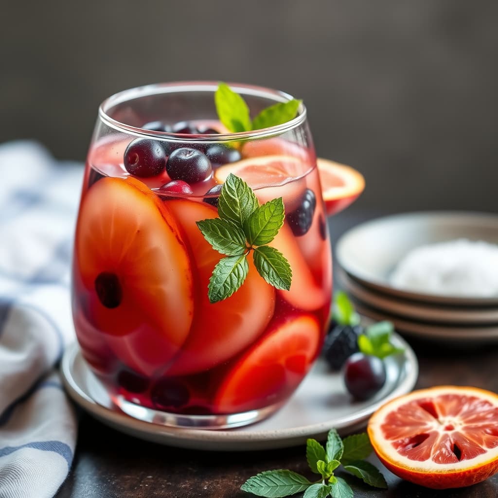 Stone-Fruit Sangria