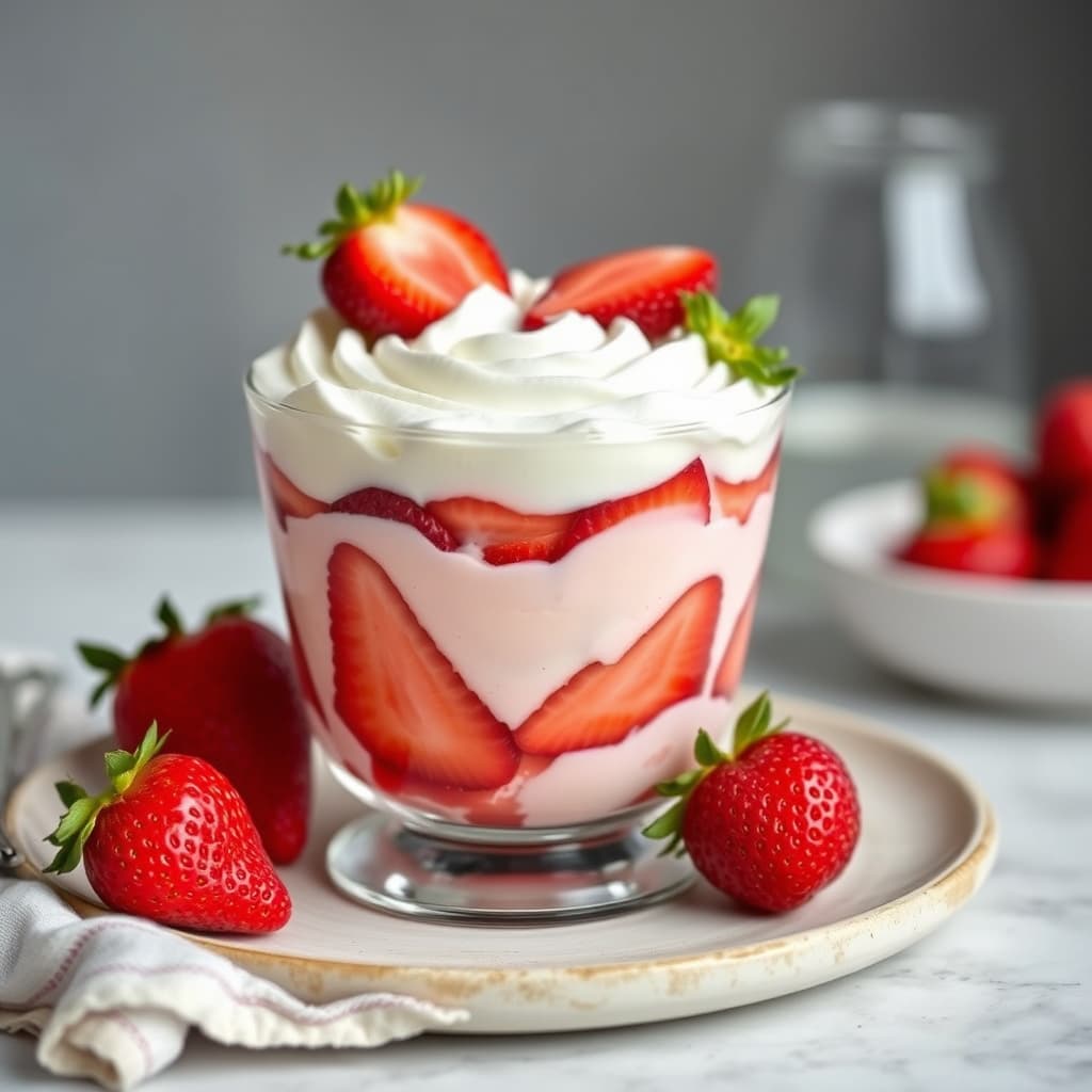 Strawberries Romanoff