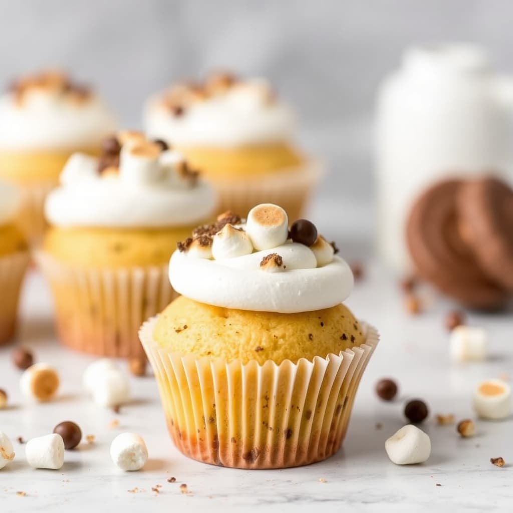 Super S'Mores Cupcakes