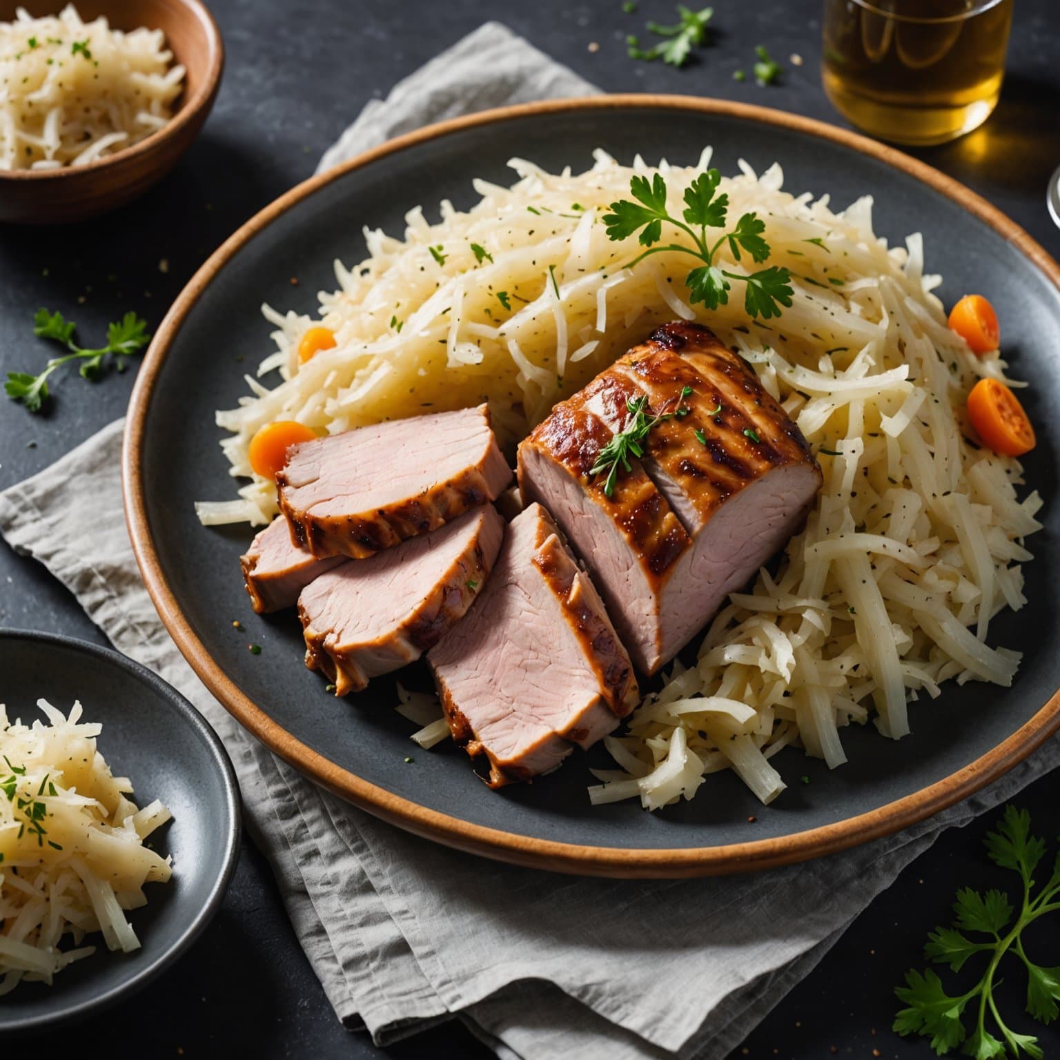 Svinekjøtt og surkål