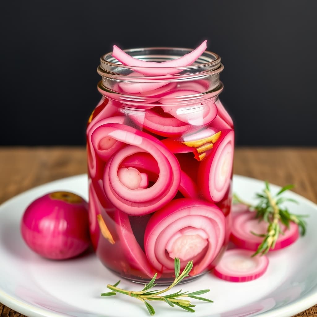 Sylteagurkede "Røde" løk