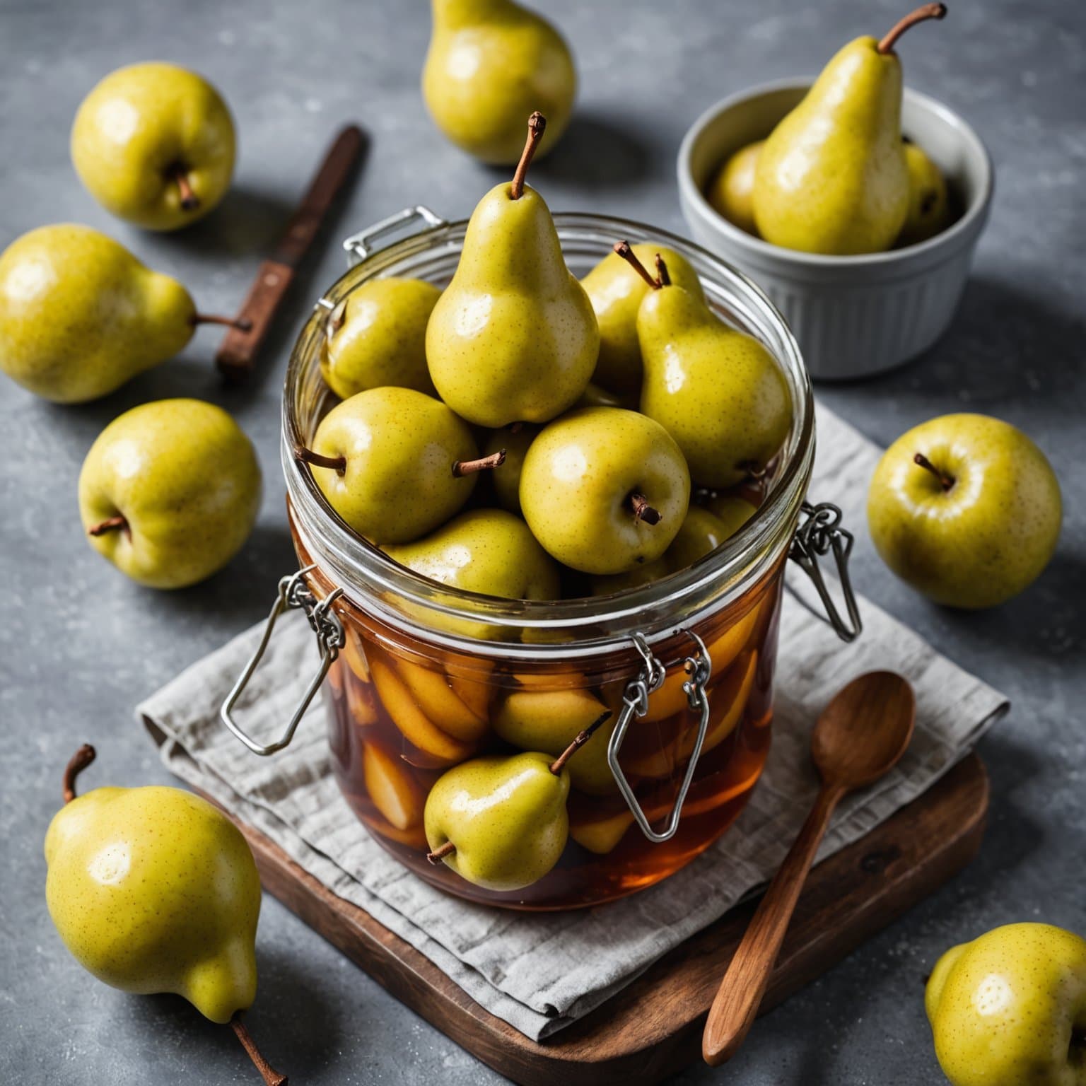 Sylteagurker av pære