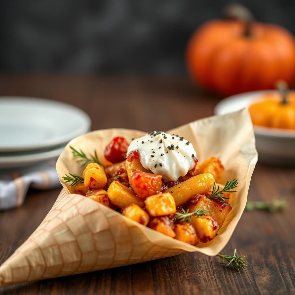 Takkefest i en kjegle