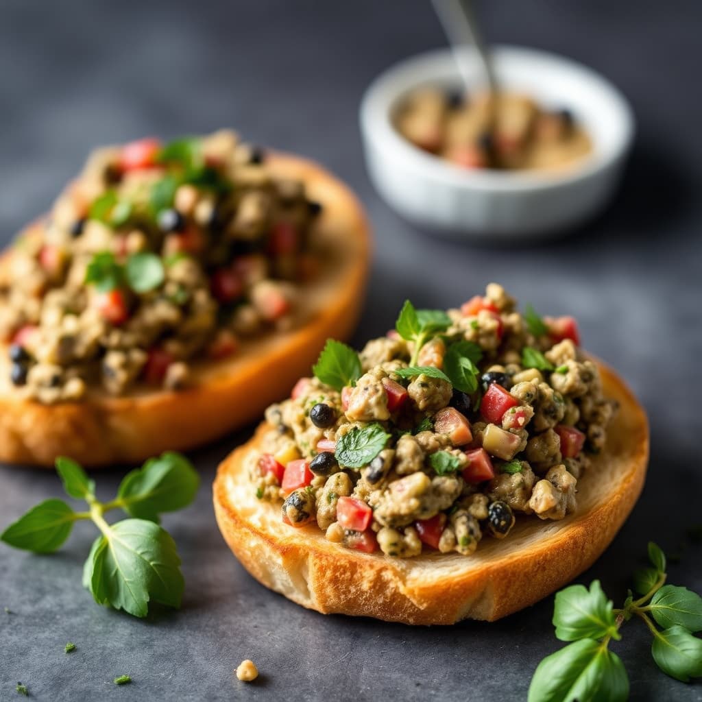 Tapenade på crostini