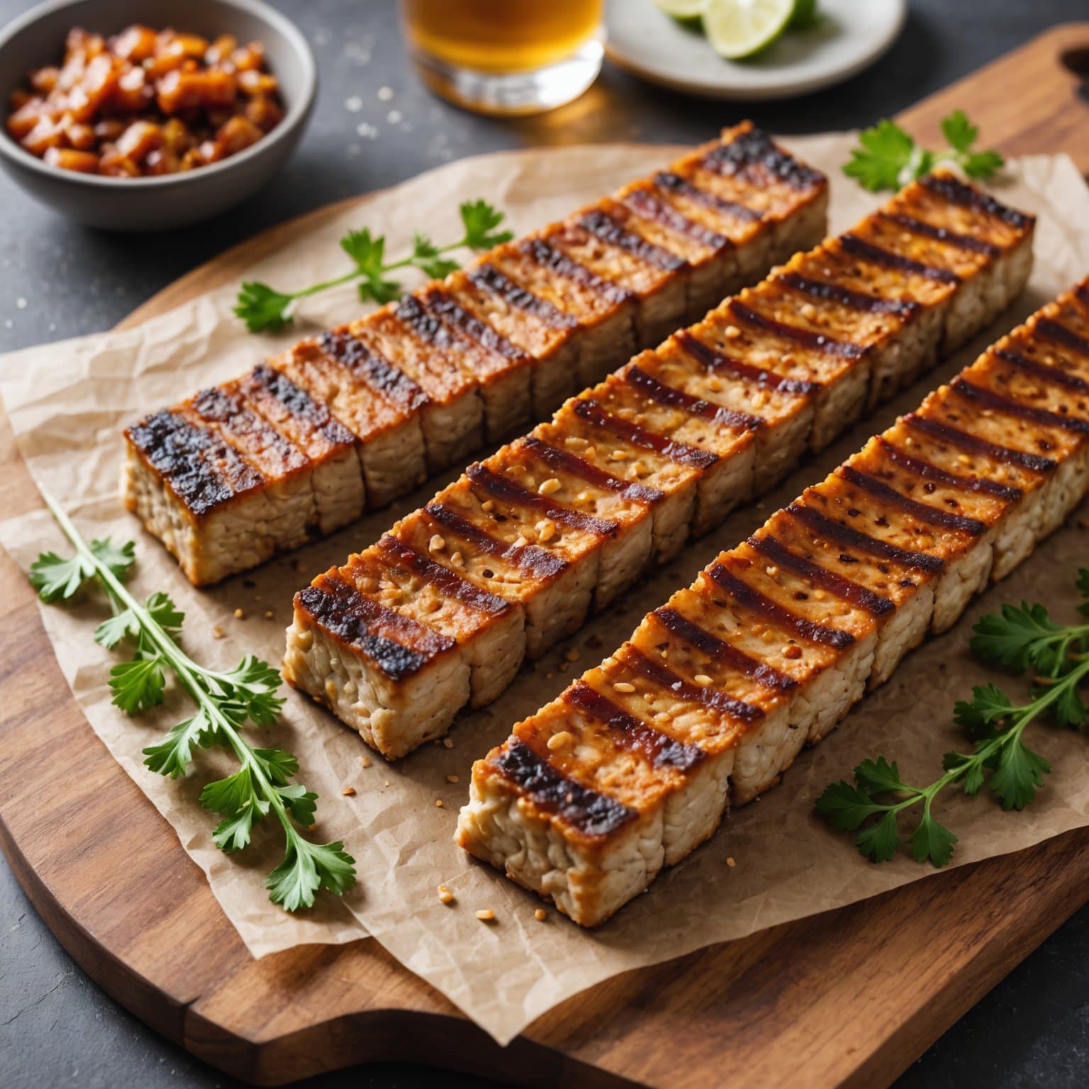 Tempeh bacon