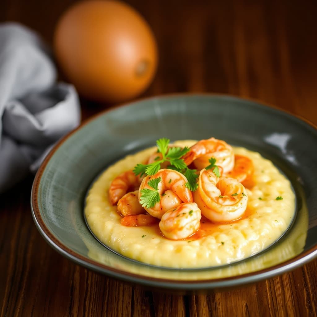 Tia's Shrimp and Grits