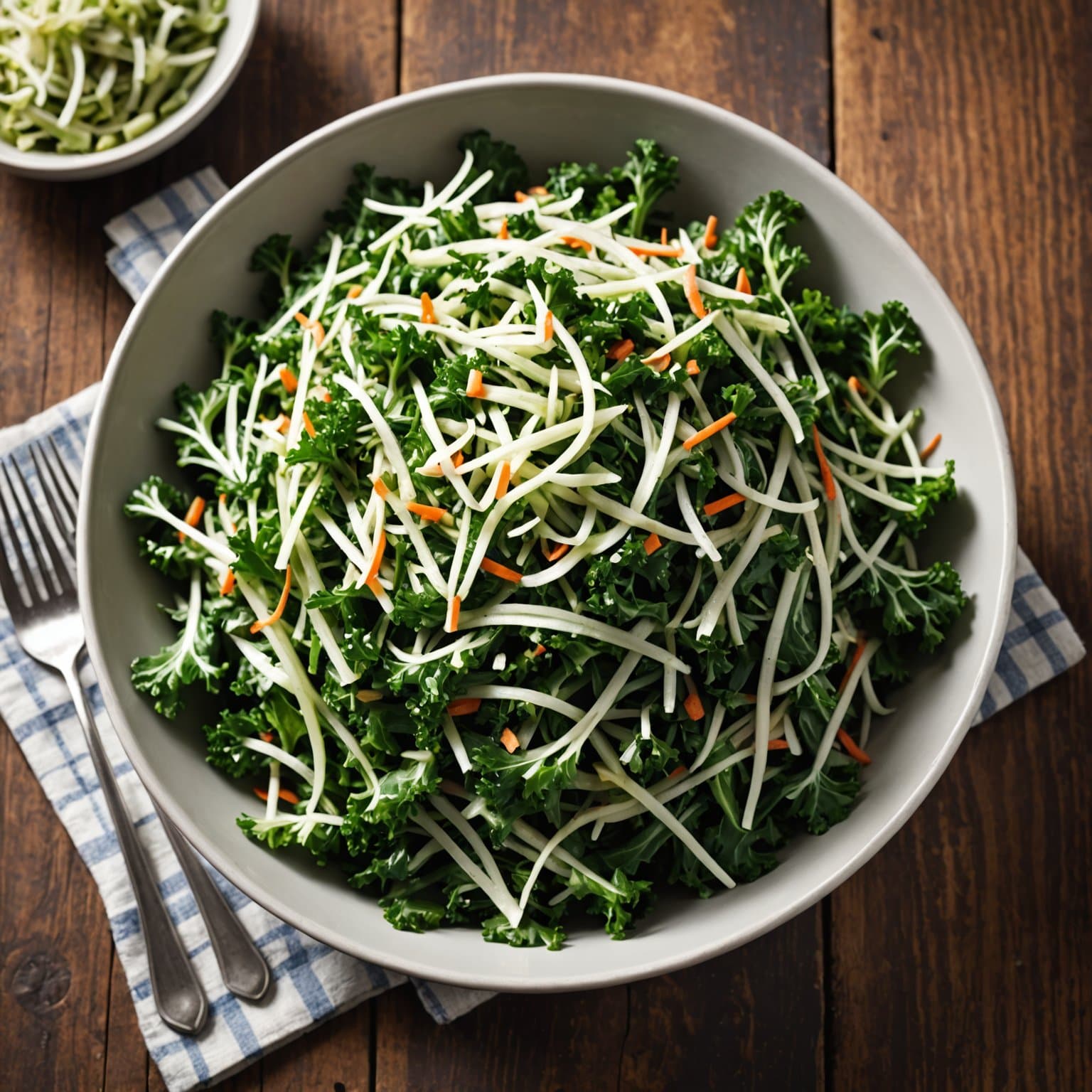 Timesaver Kale Slaw