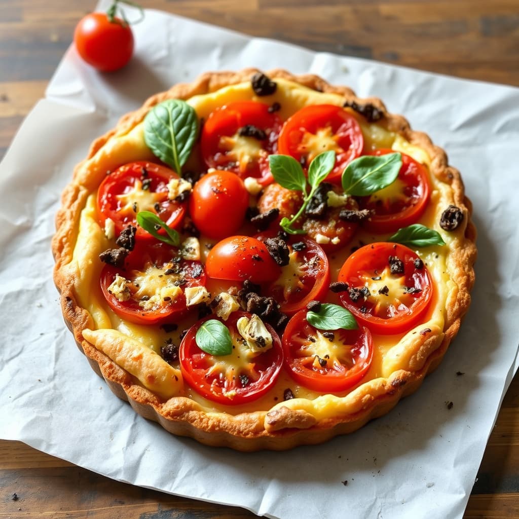 Tomat- og artisjokktart