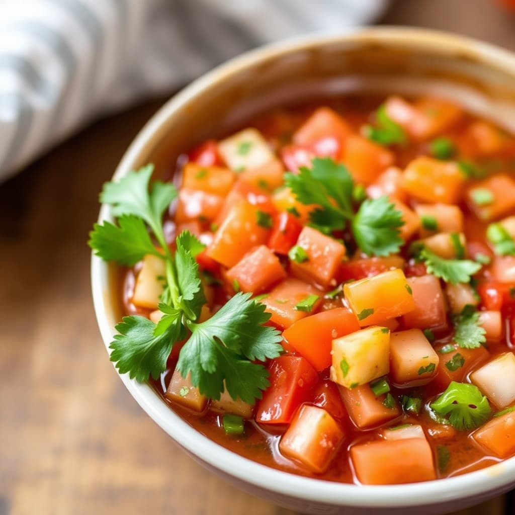 Tomat- og serranosalsa