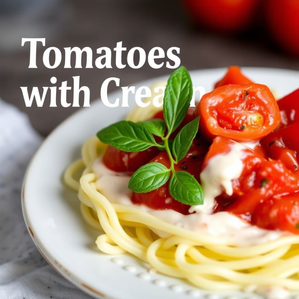 Tomater med fløte