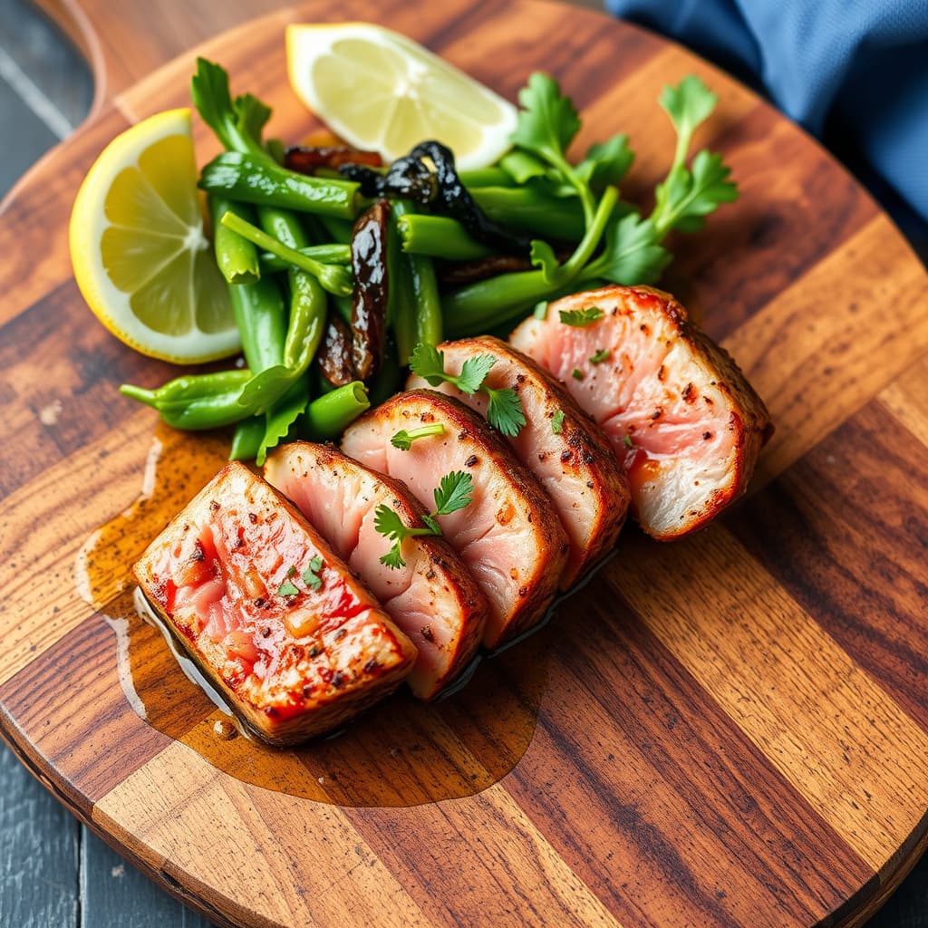 Torsk på cedarplanke