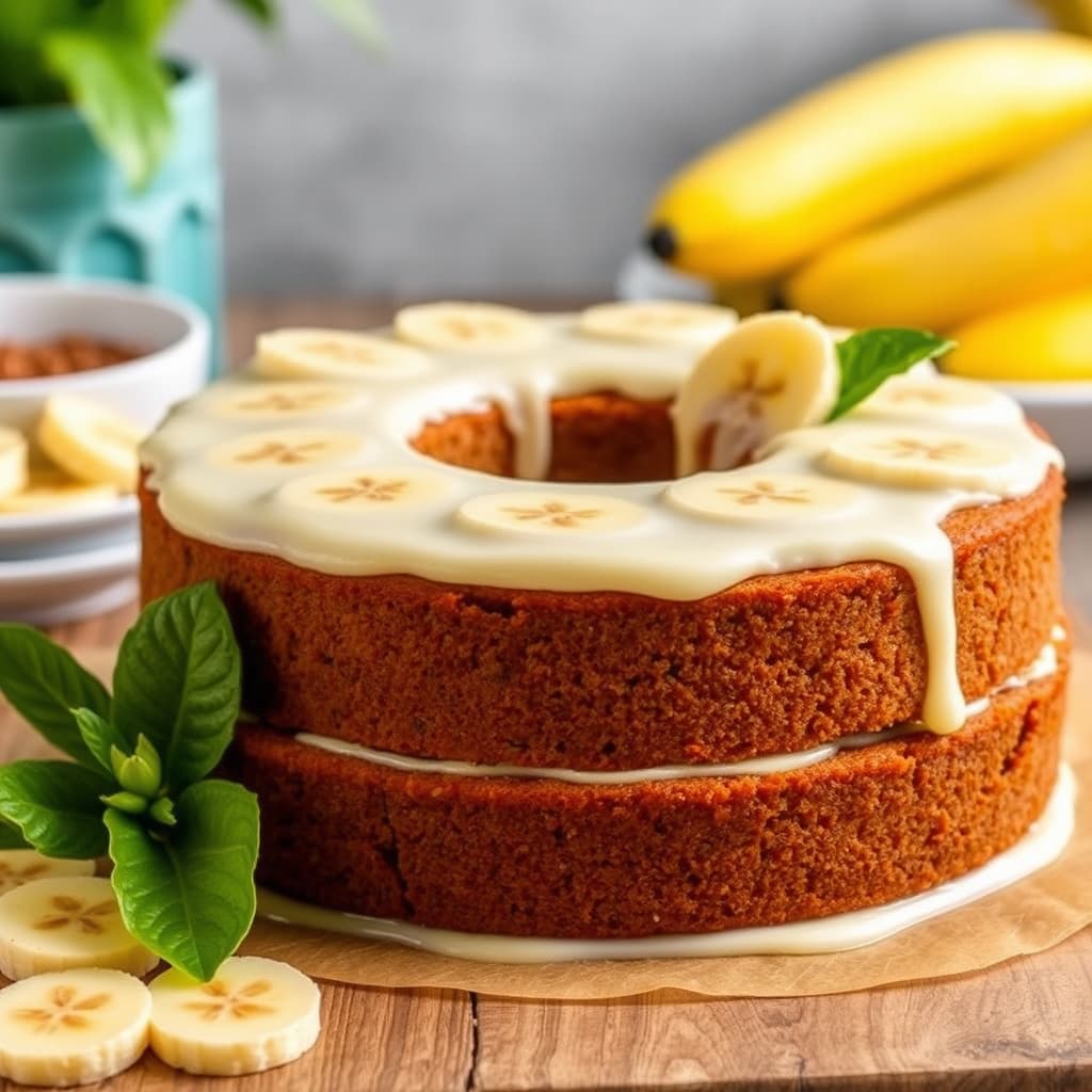 Tropisk øy banankake