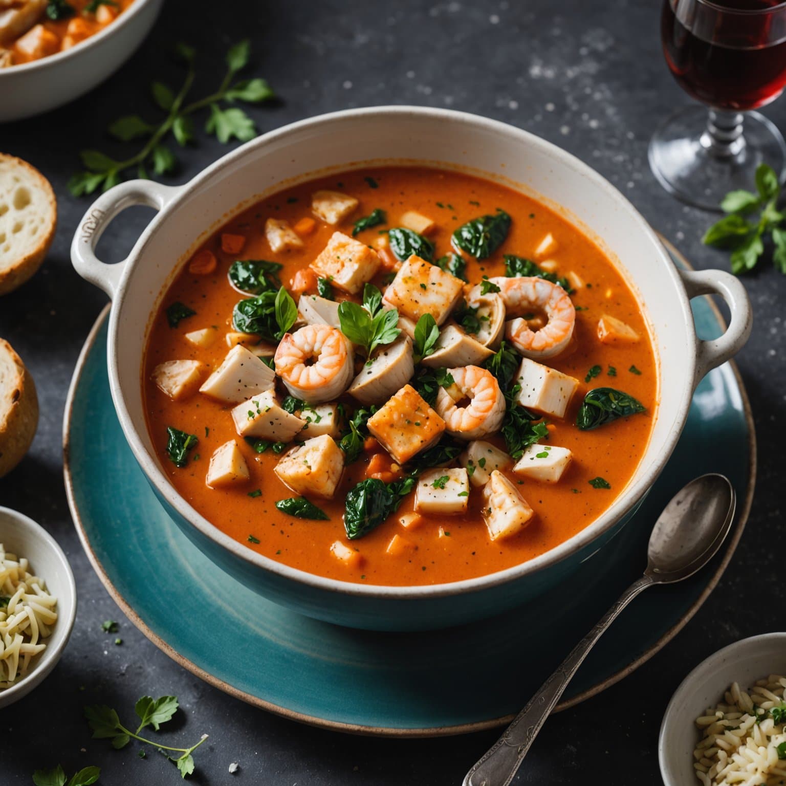 Umbriansk fiskesuppe