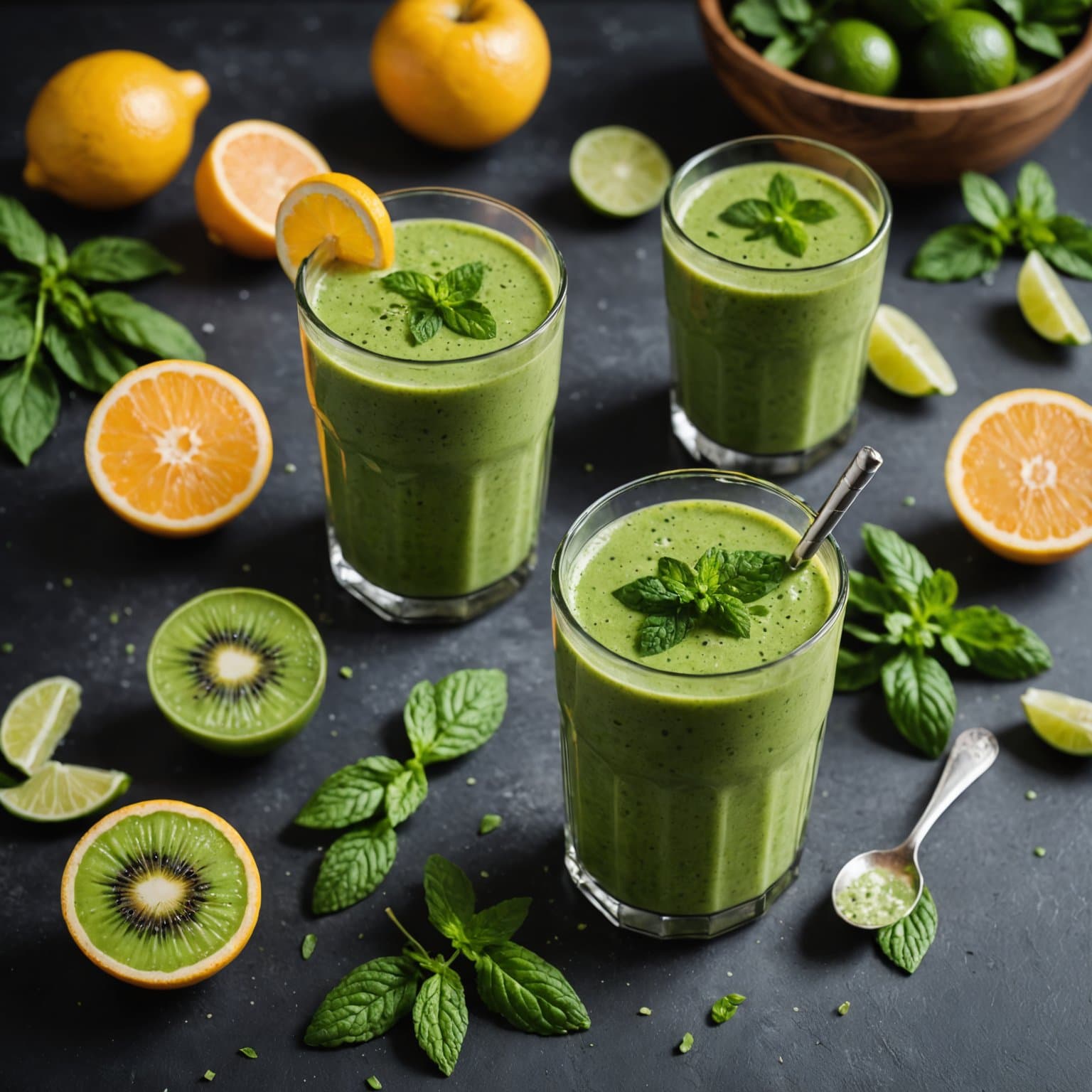 Vegan grønn smoothie