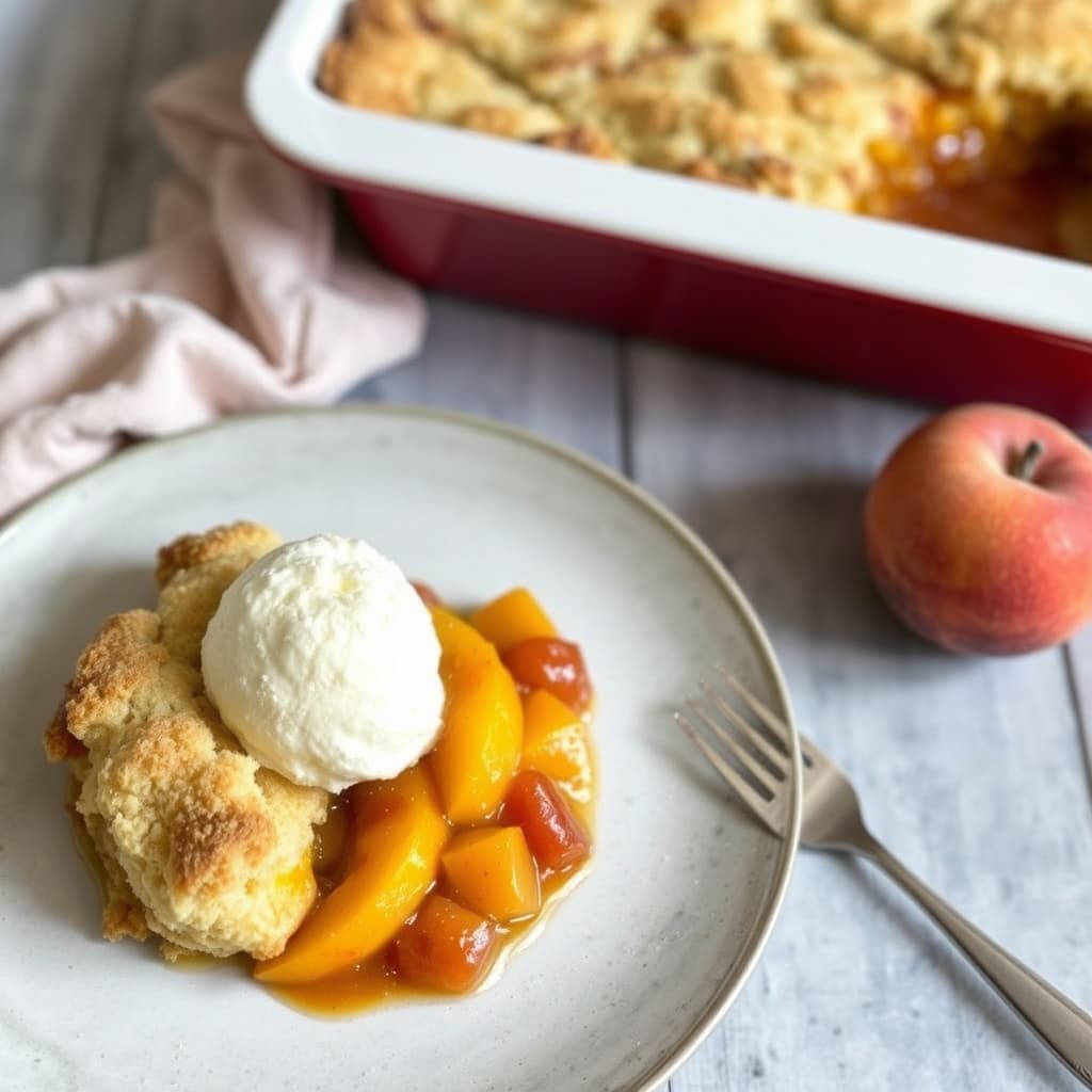 Vegansk ferskenskake