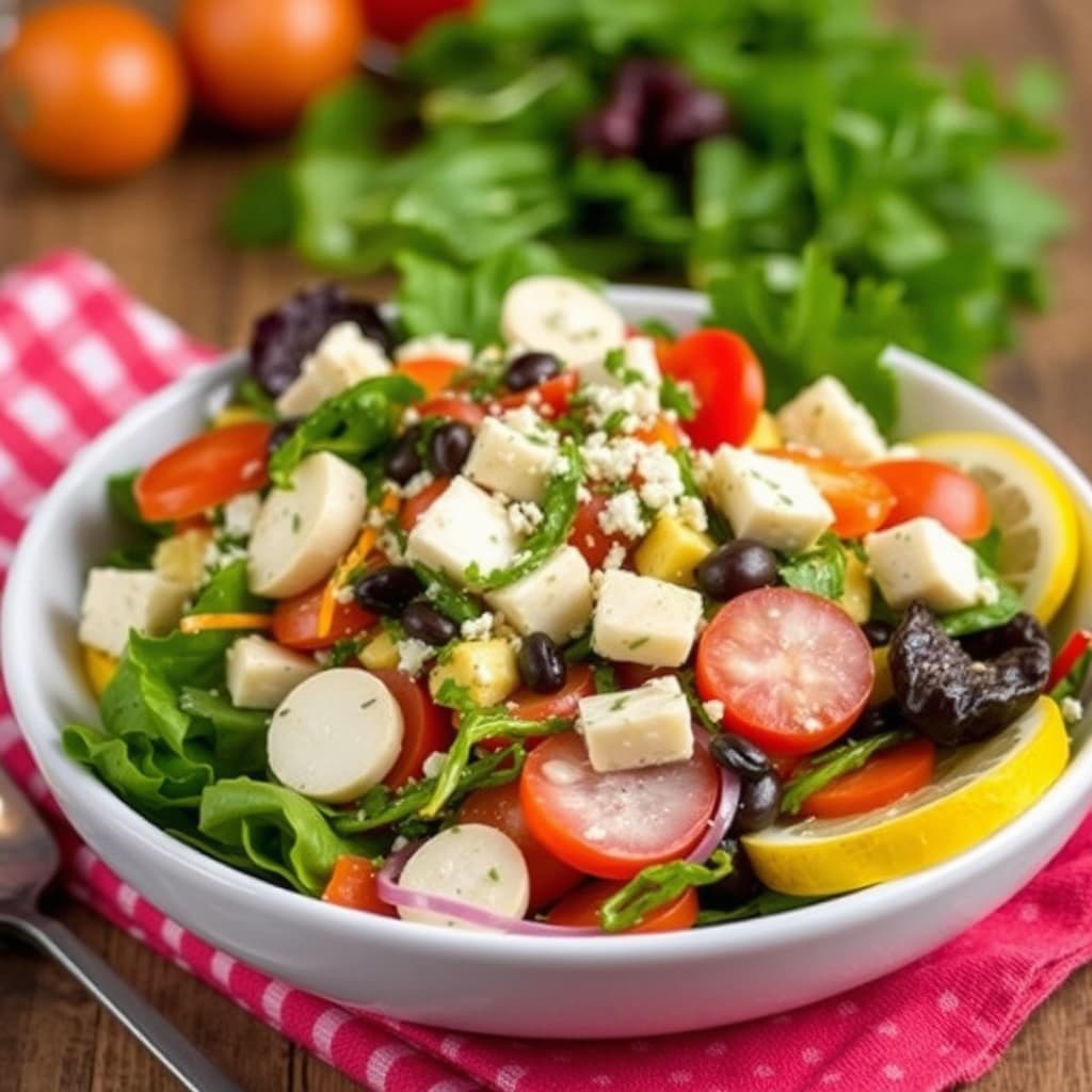 Vegetarisk kokksalat