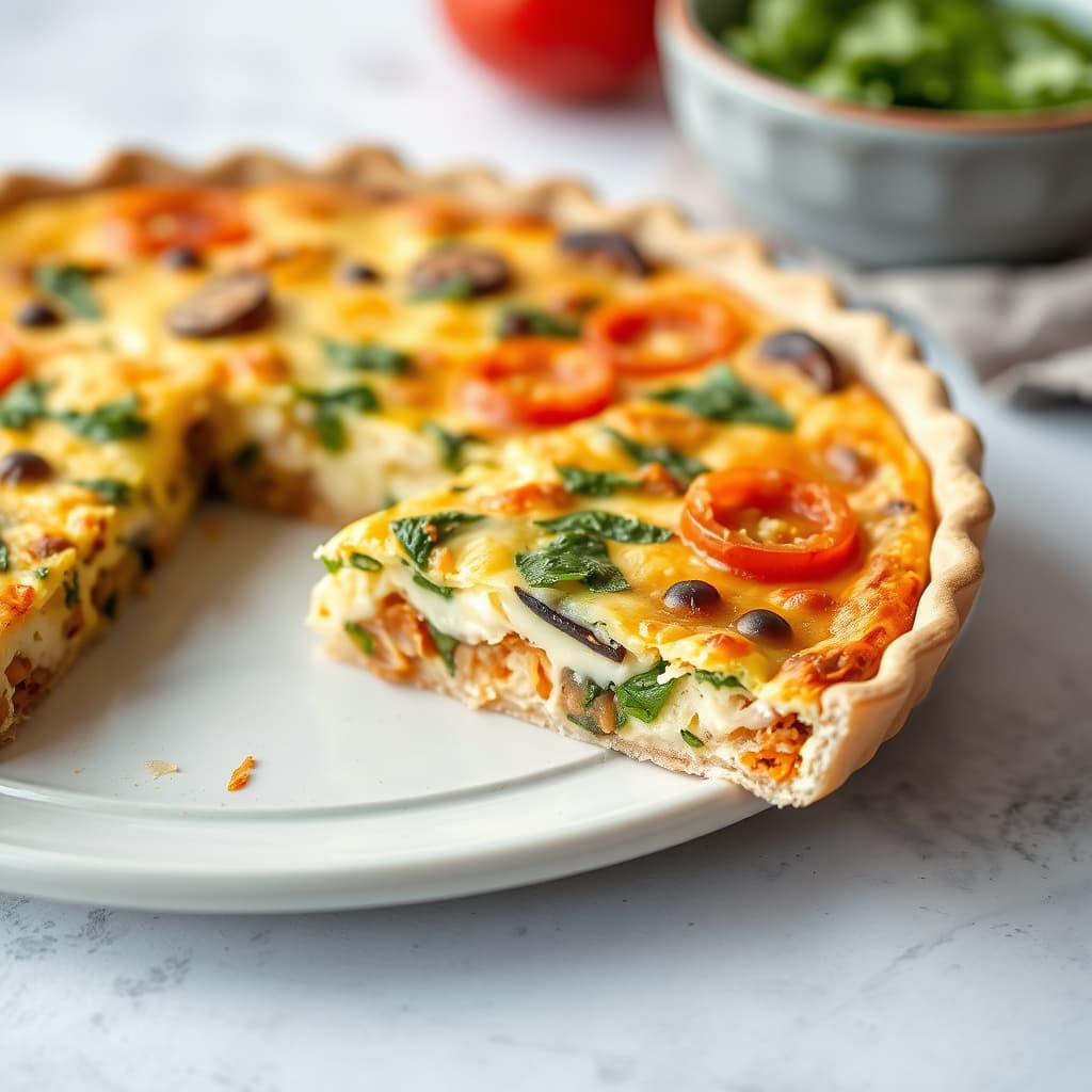 Vegetarisk quiche
