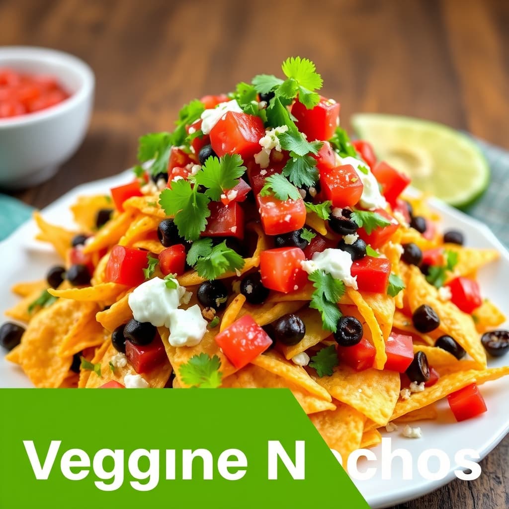 Vegetariske nachos
