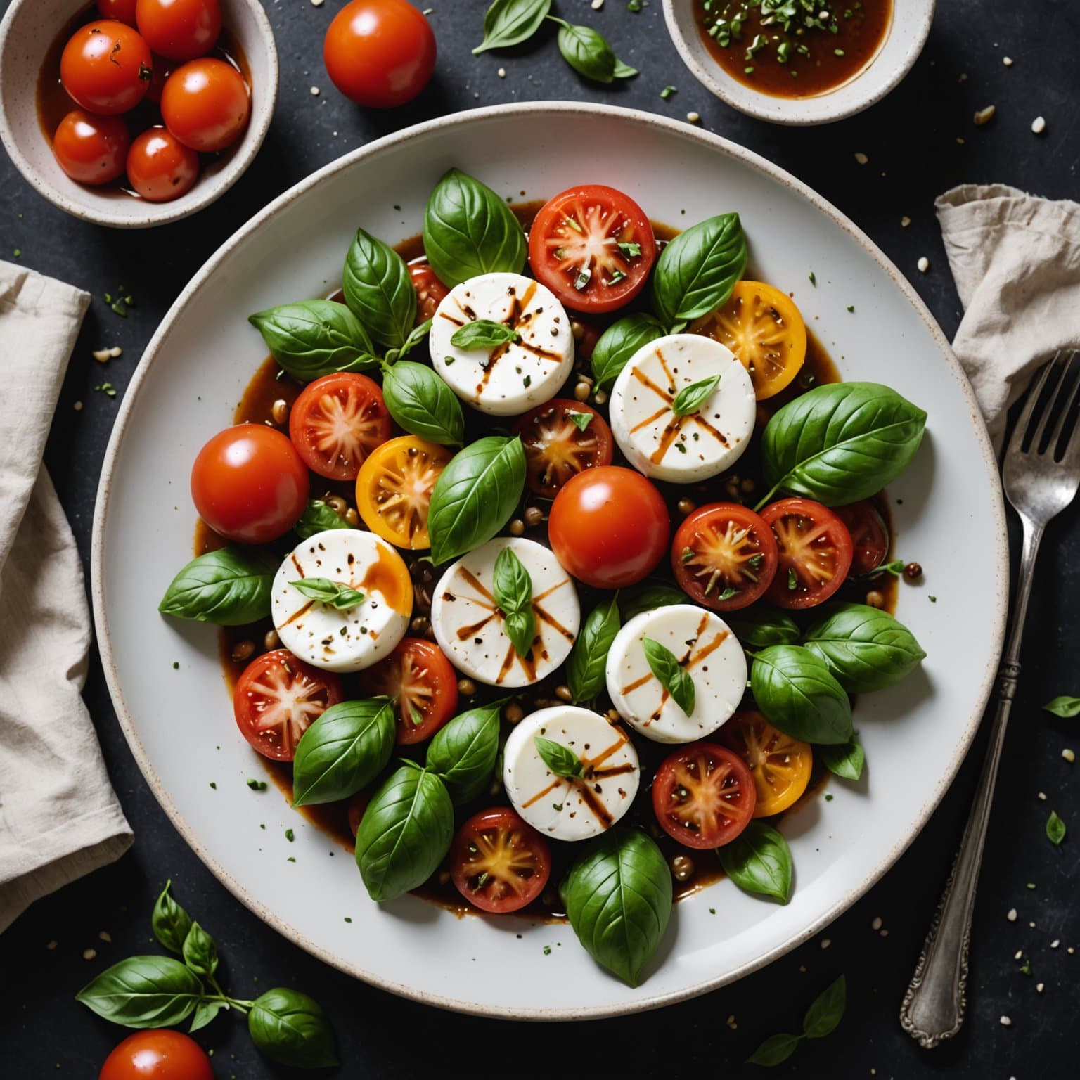 Vinter Caprese-salat