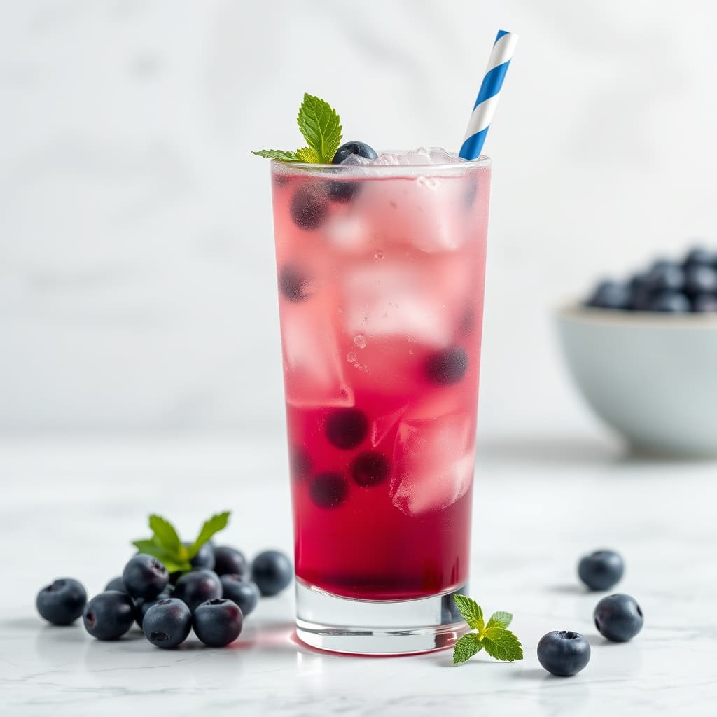 Virgin Blueberry Fizz