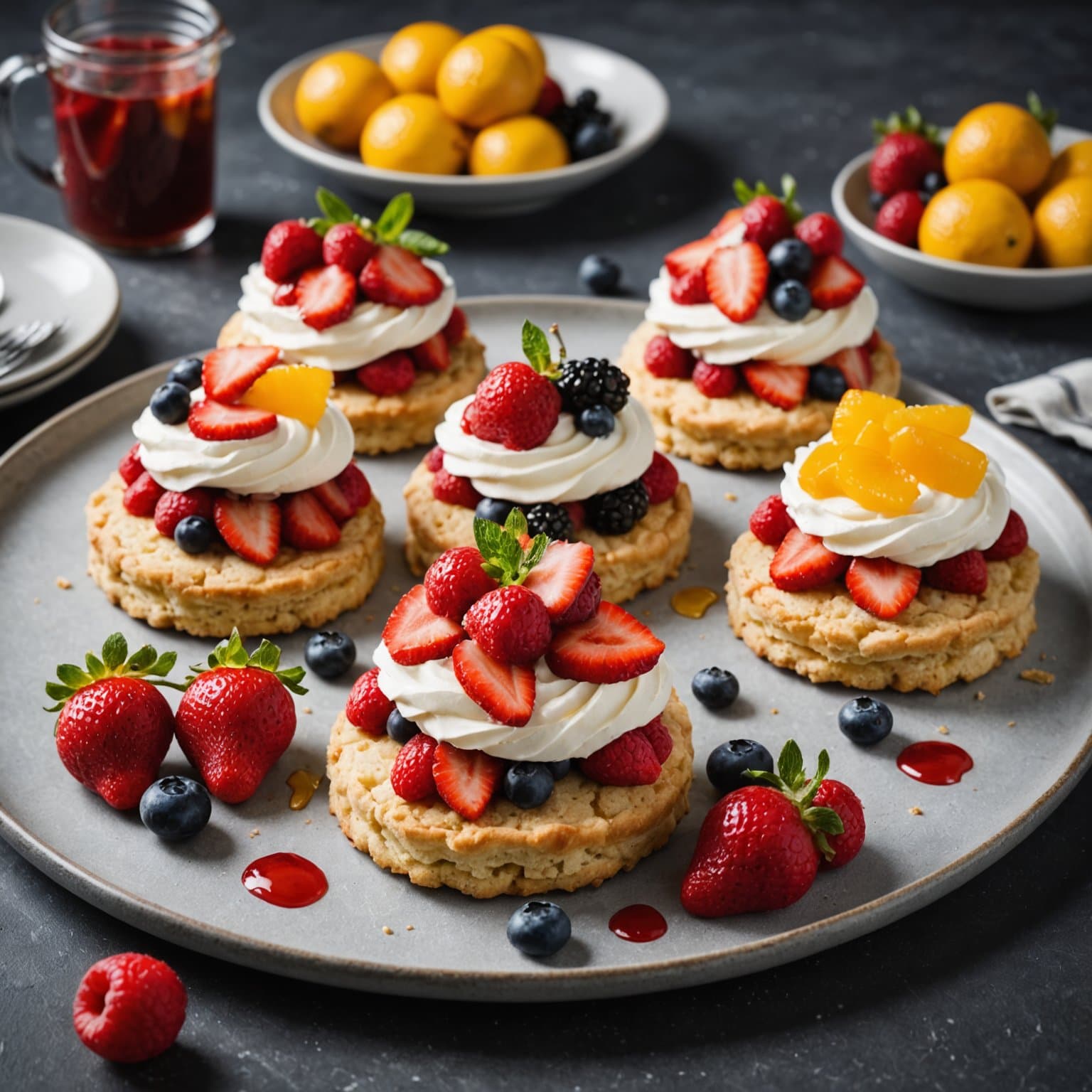 Whips!® Fruktshortcakes