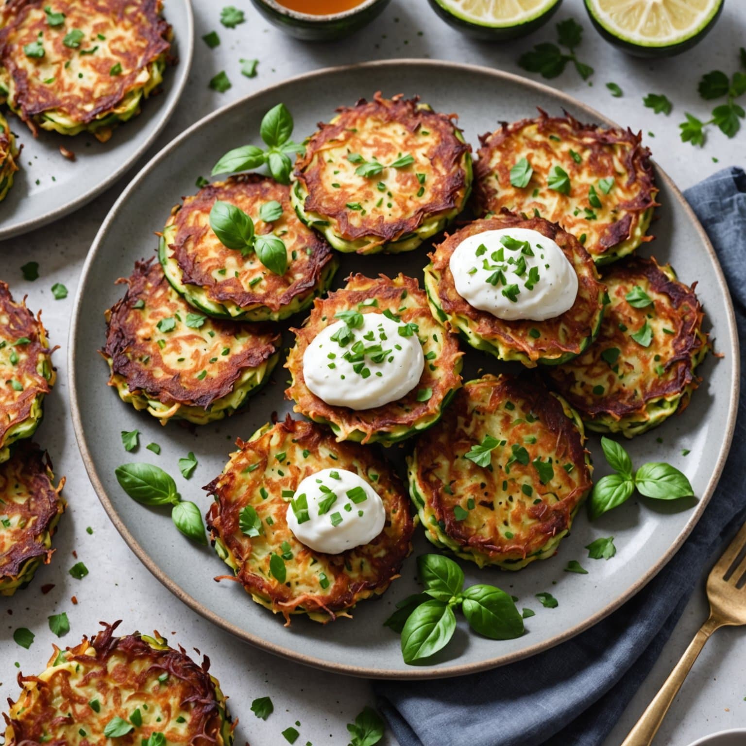 Zucchini-latkes