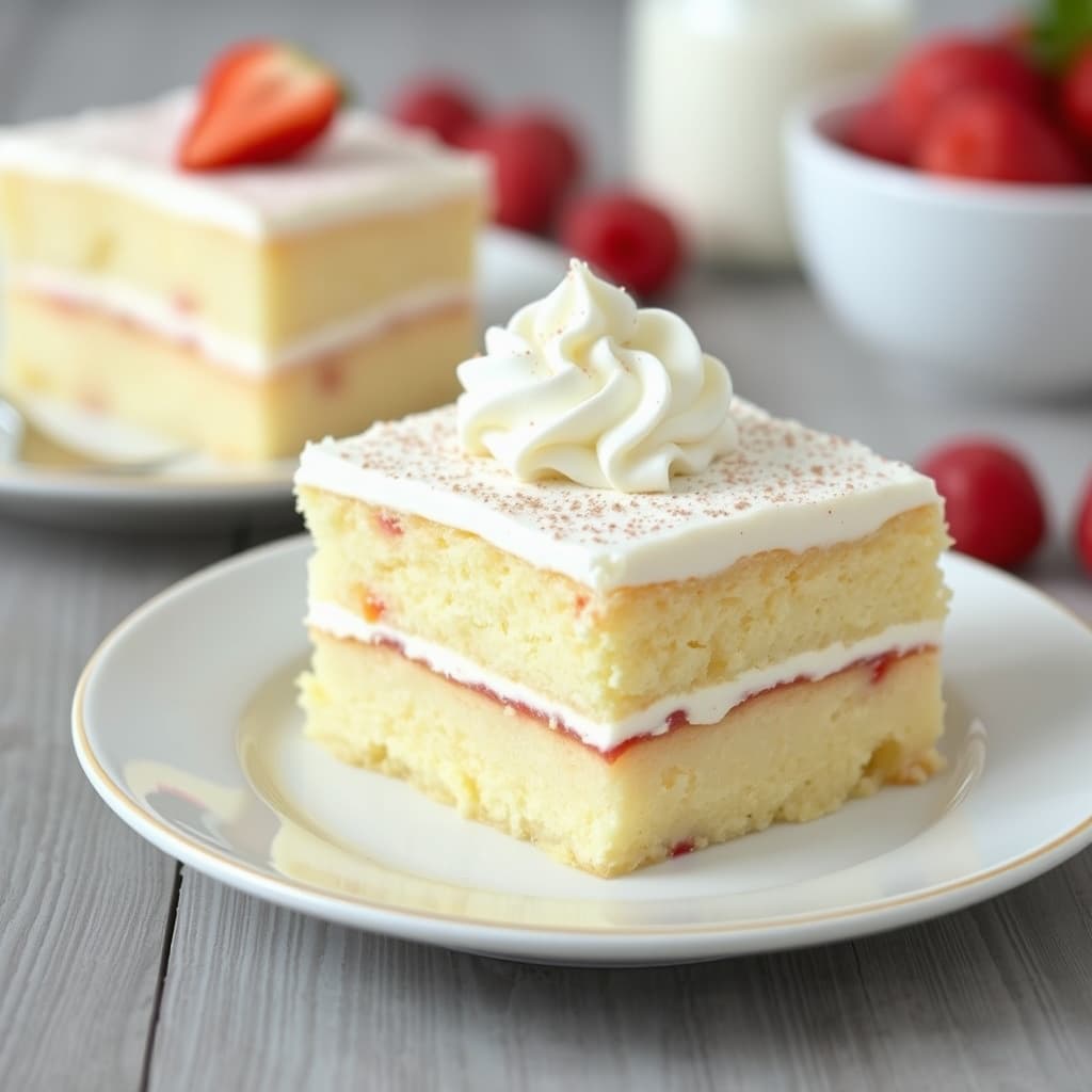 3 Melkekake eller Tres Leches