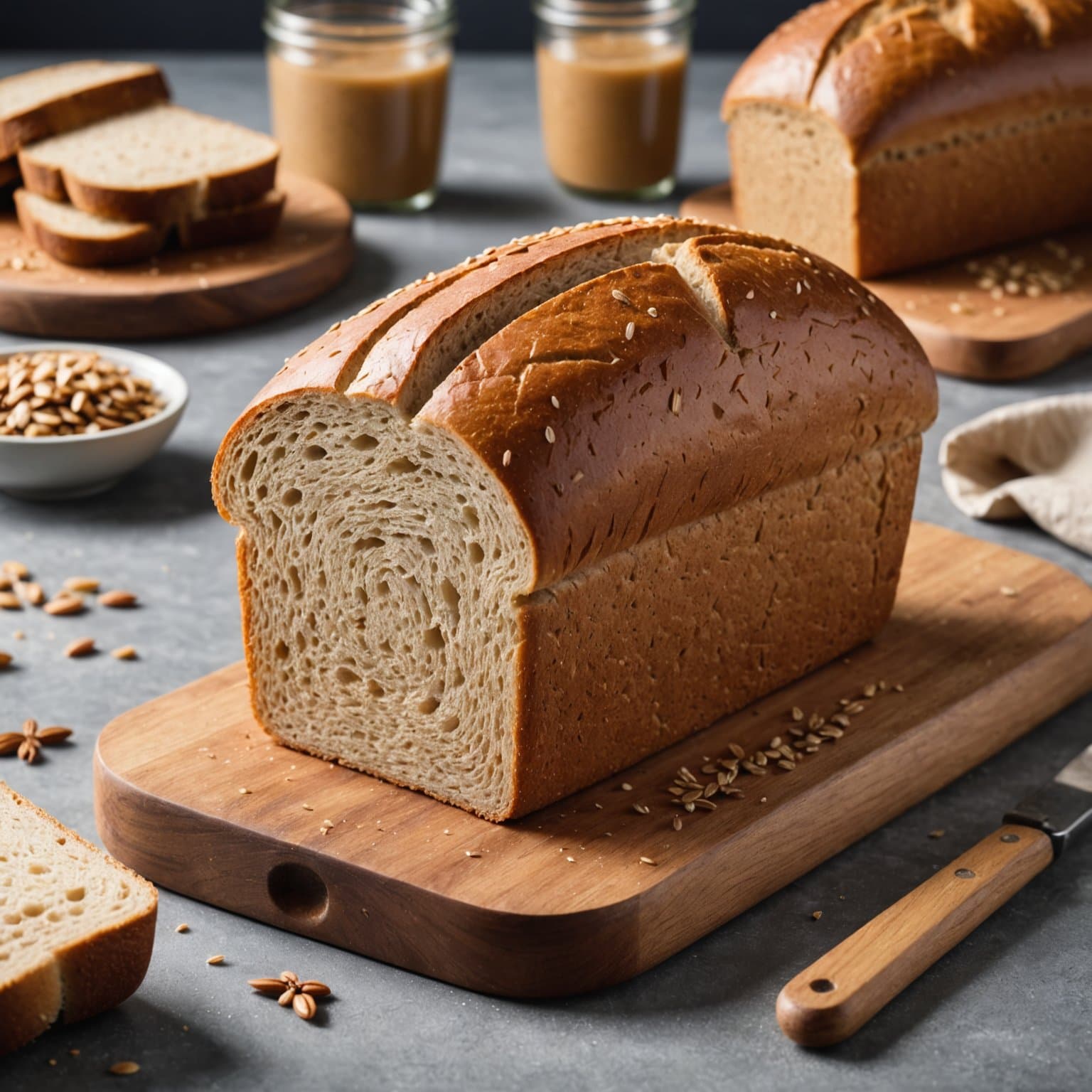 50 % fullkornsandwichbrød