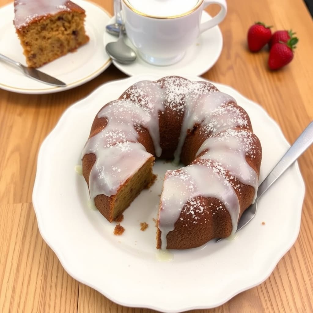 Cuthberts' Tea Shoppe Rum Cake