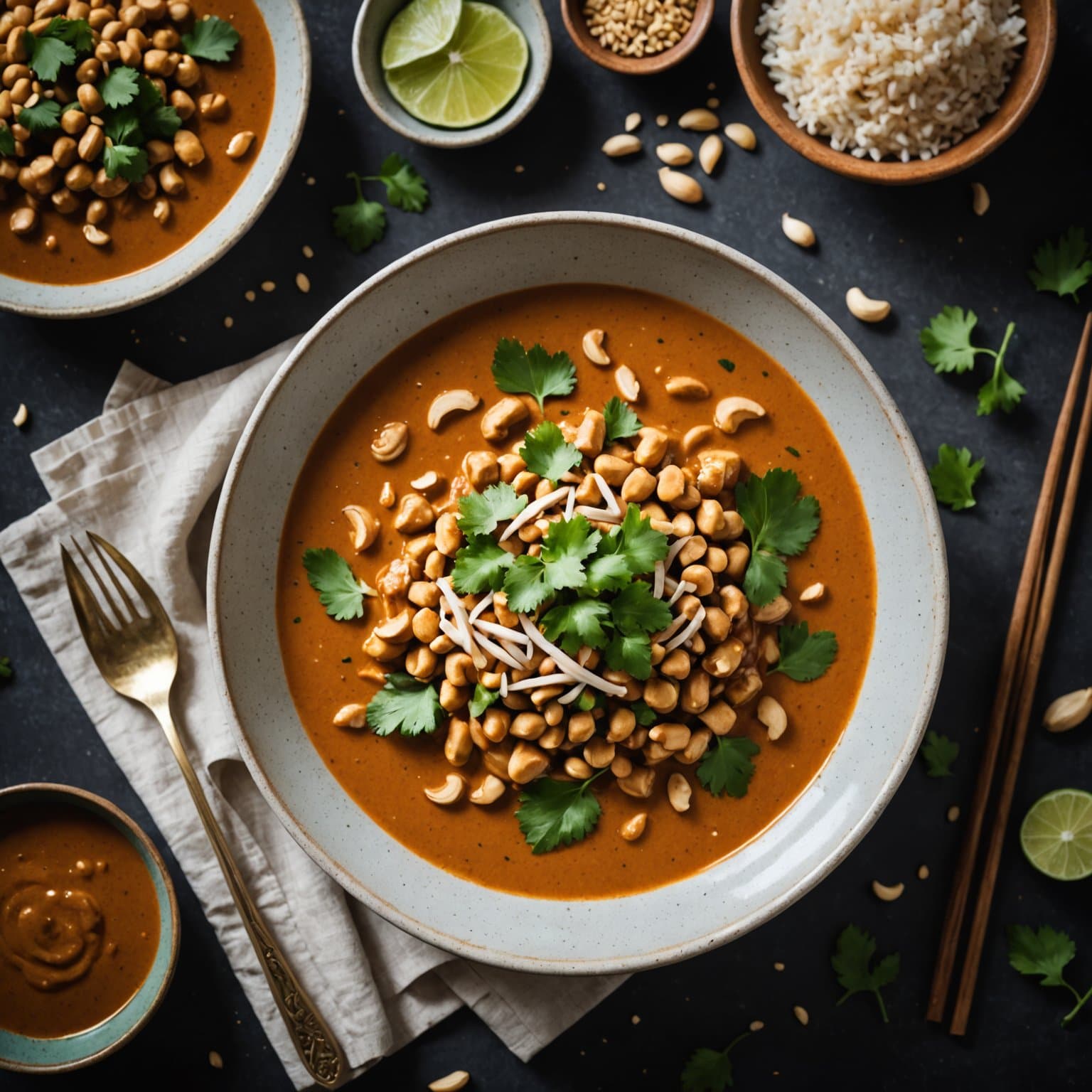 Den beste thailandske peanøttsausen