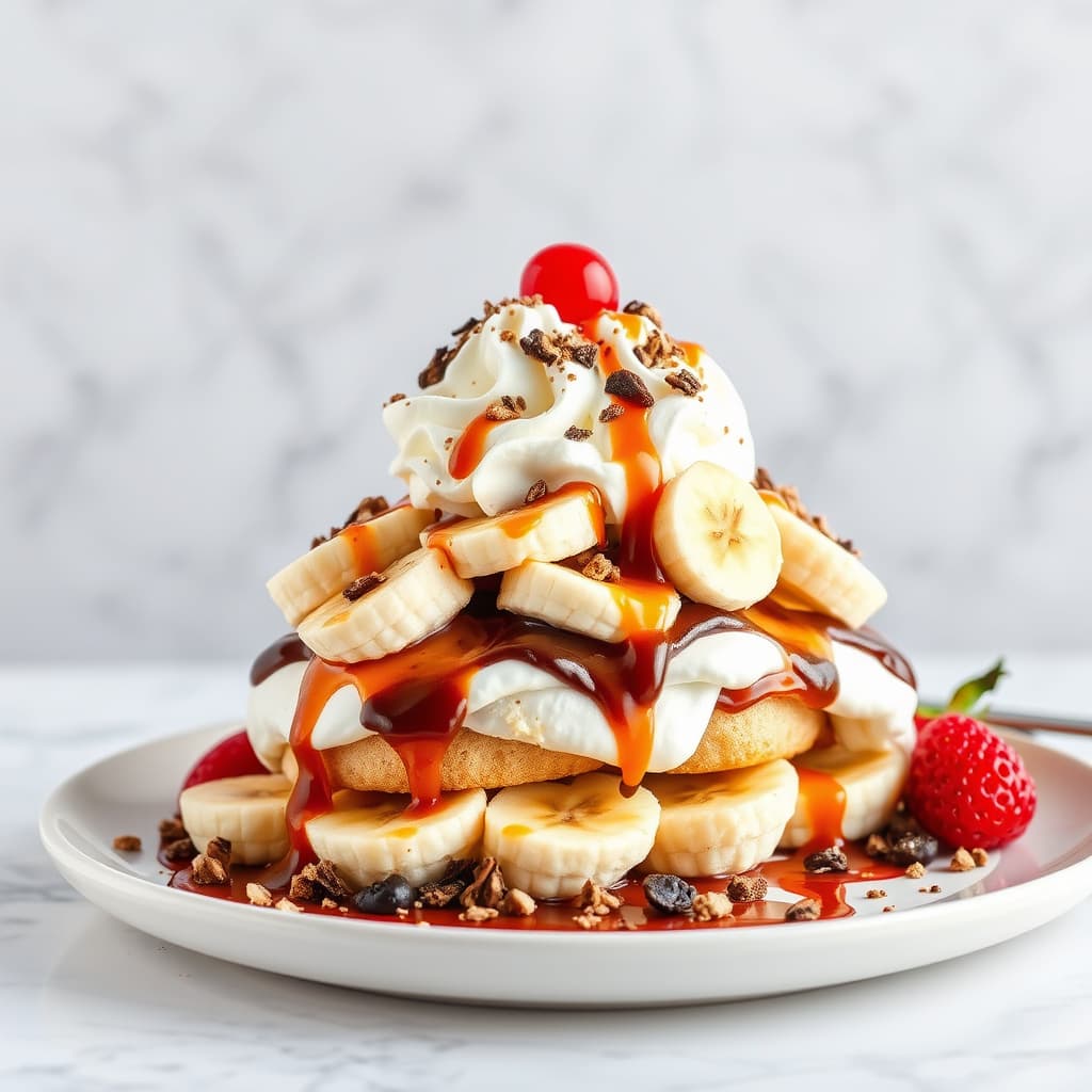 Den ultimate banansplitten