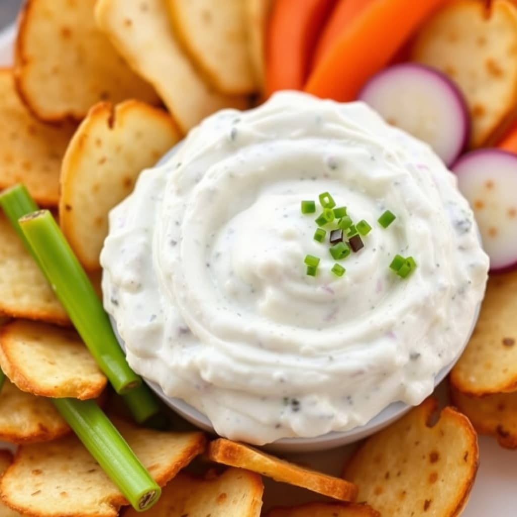 Fransk løkdip