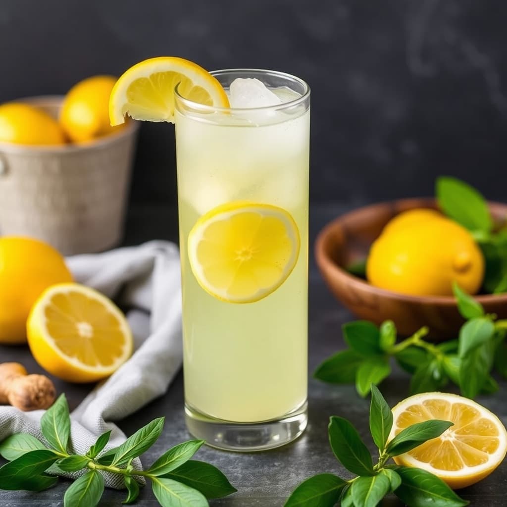Ingefærlemonade