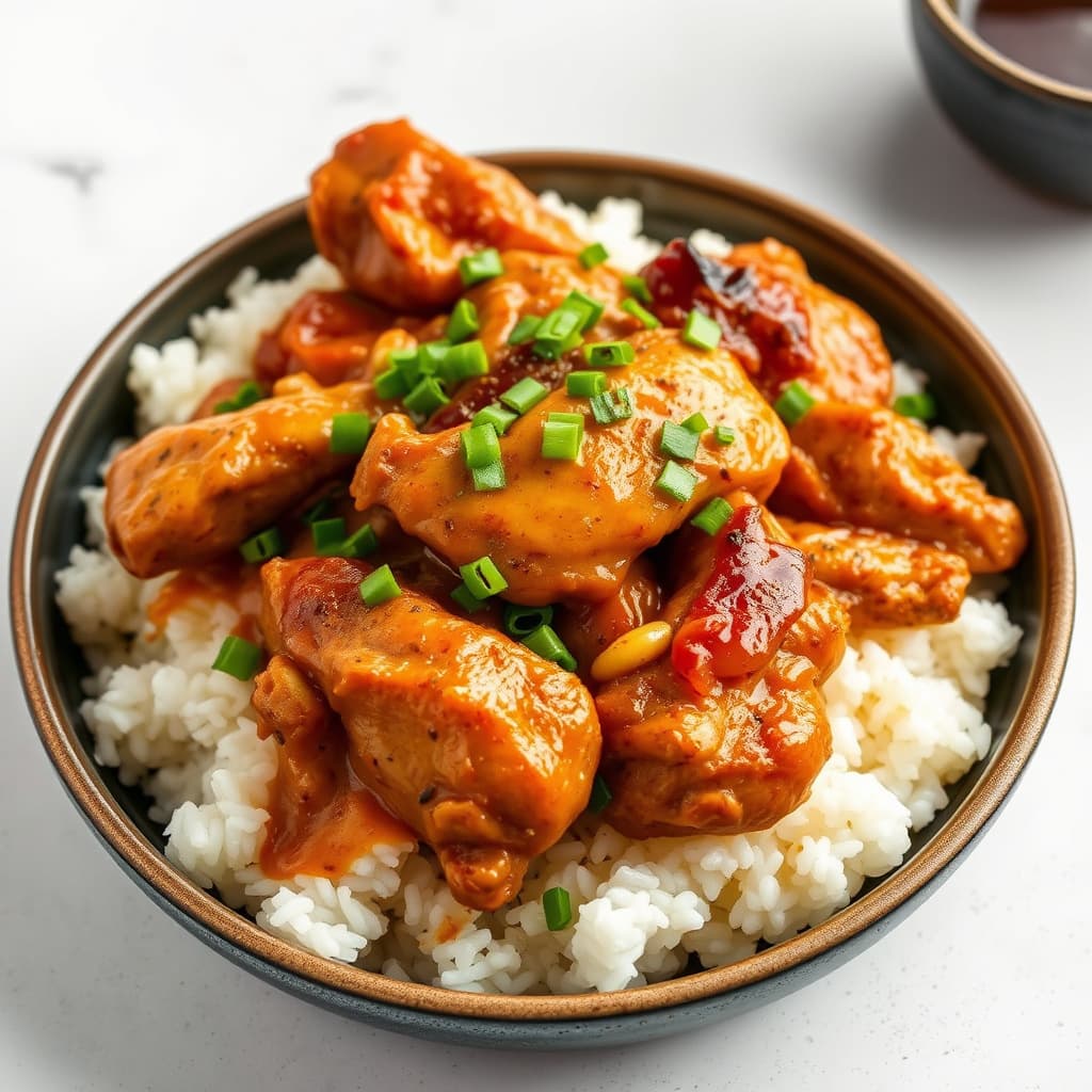 Kyllingfilet med ris