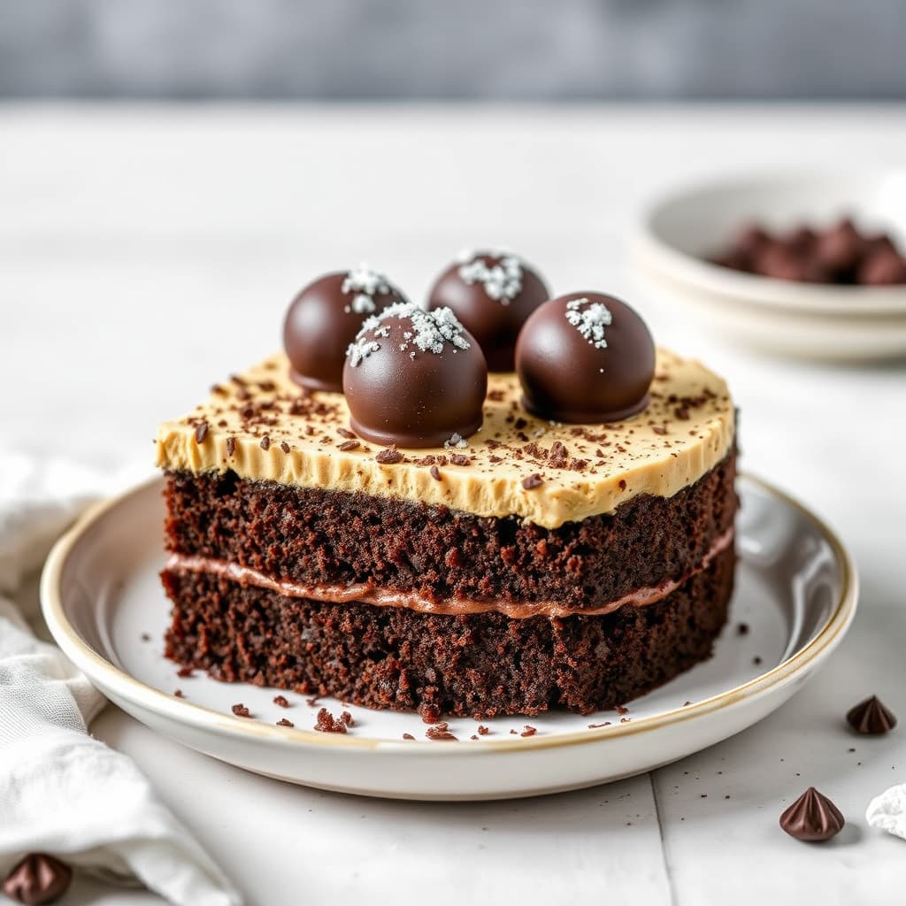 Sjokoladetrøffelkake