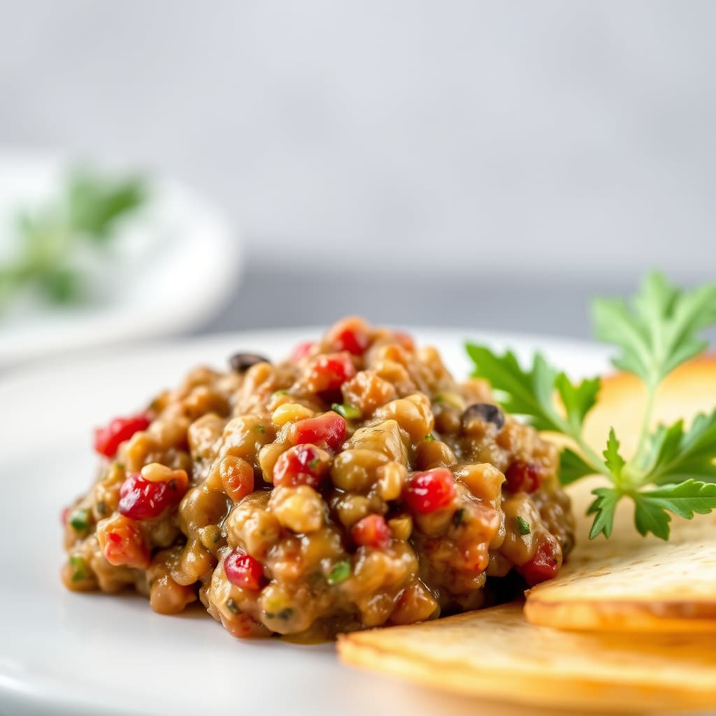 Tapenade- og geitostkjeks