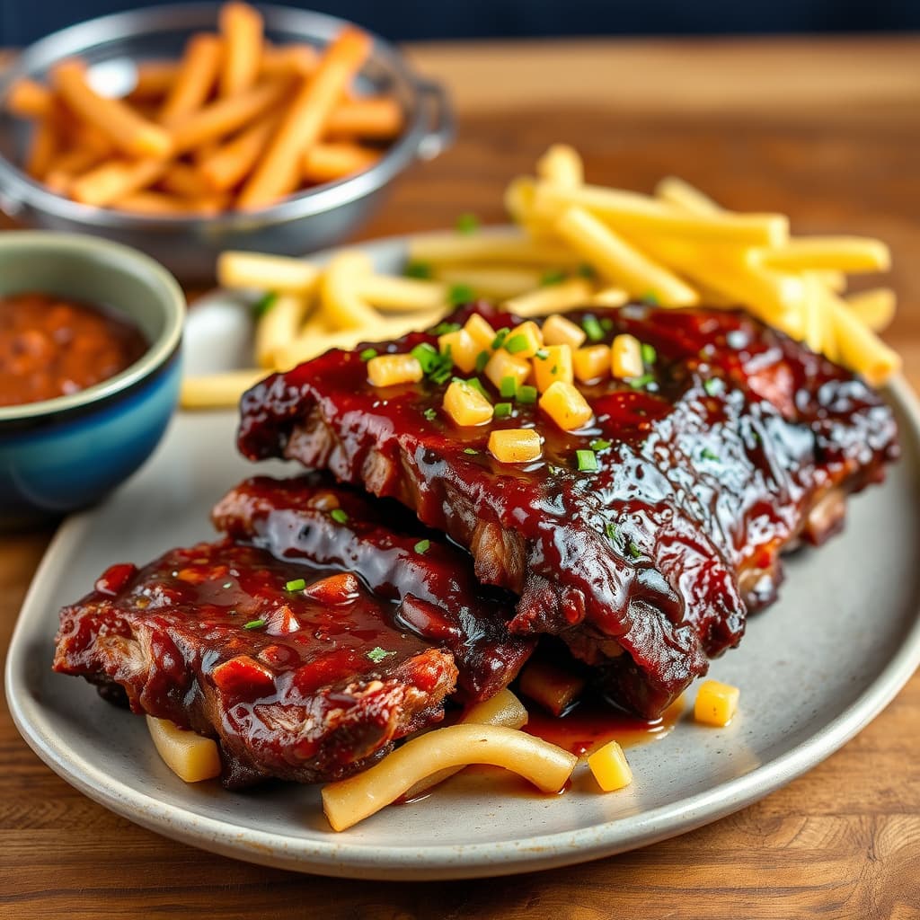 Adam Perry Langs søte og klissete Kansas City-stil ribbe