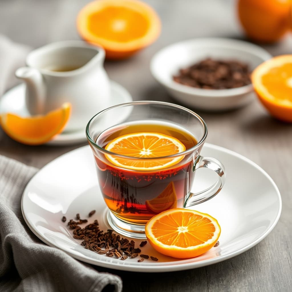 Agave-søtet appelsin-Orange Pekoe-te