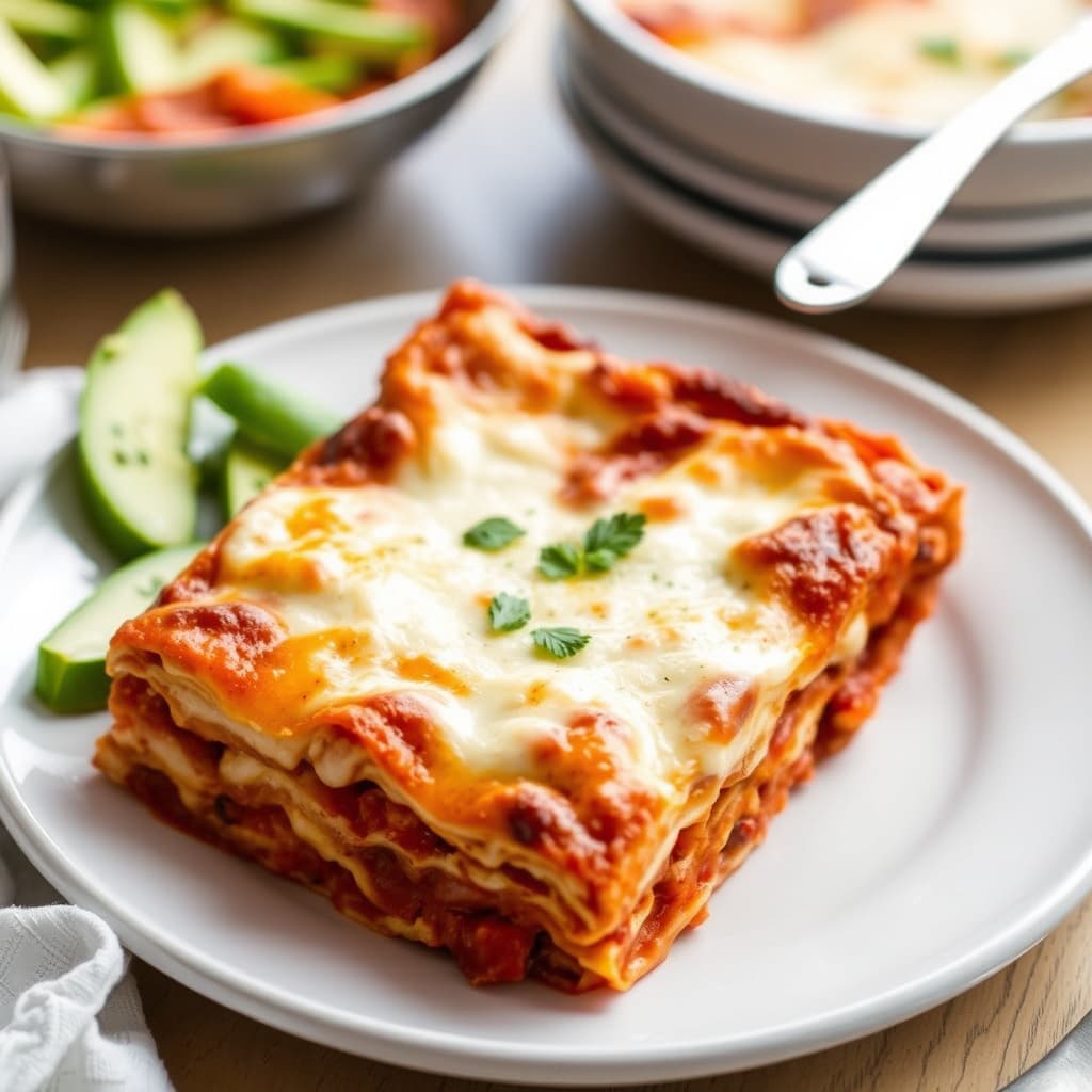 All-Crust Sheet-Pan Lasagne