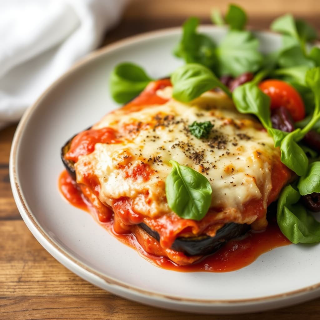 Allies Eggplant Parmesan