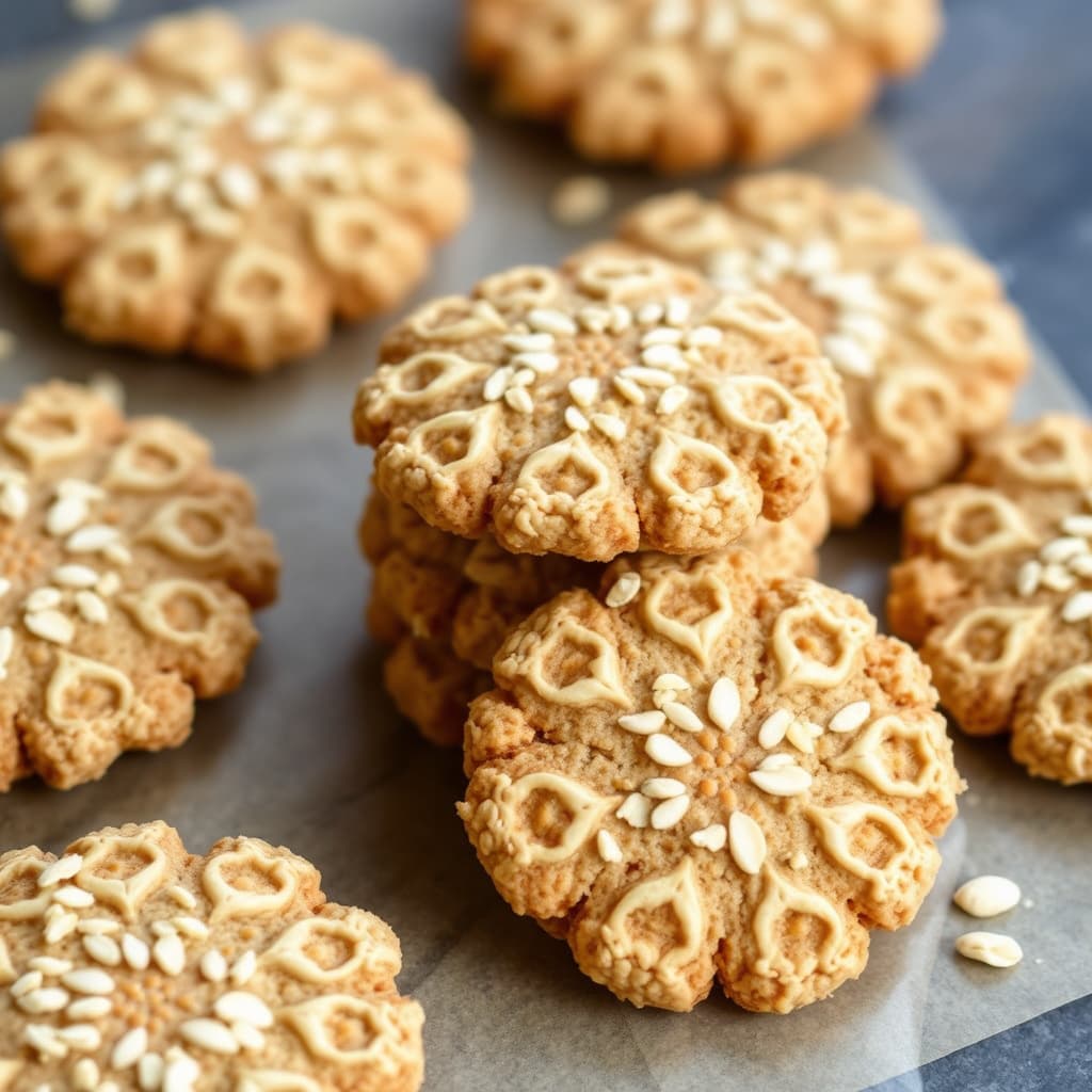 Almond-Oat Lace Cookies