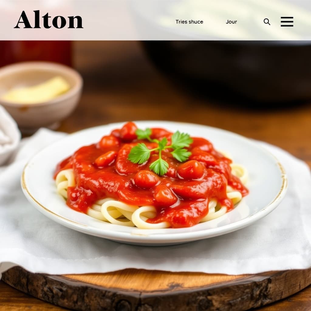 Alton – Rød saus