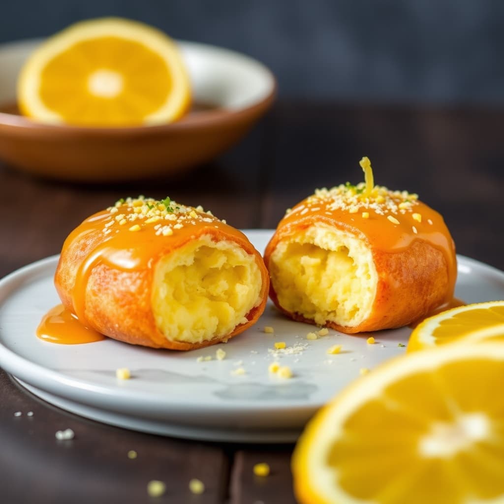 Ananas- og appelsinbatidos