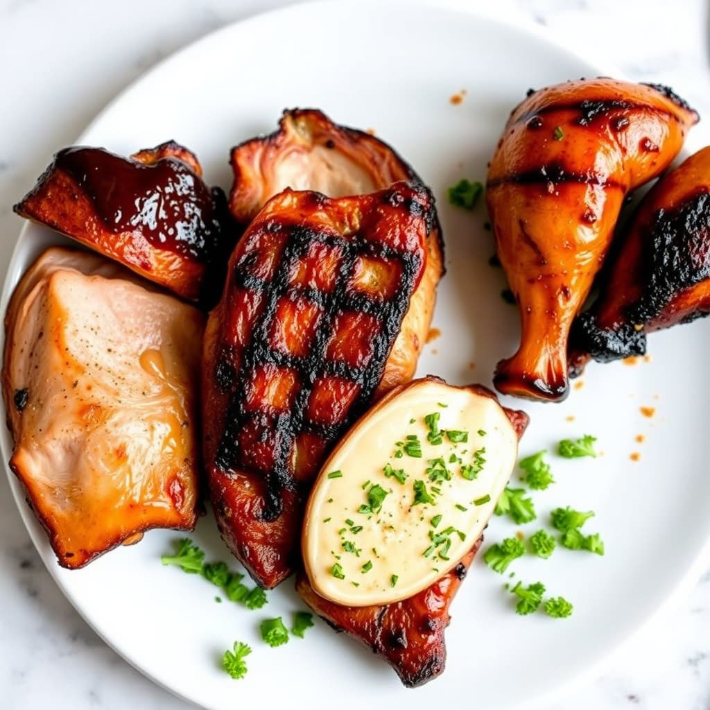 And, And, And: Røkt bryst, grillet foie gras og barbequede lår