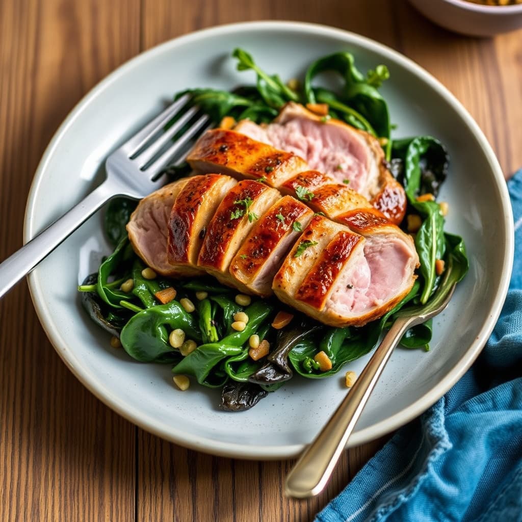 Andebryst på grønnsaker