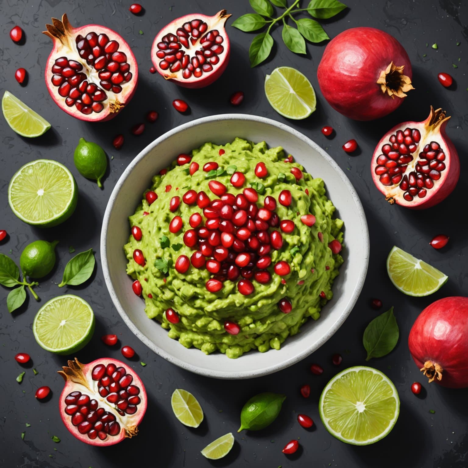 Andreas granatepleguacamole