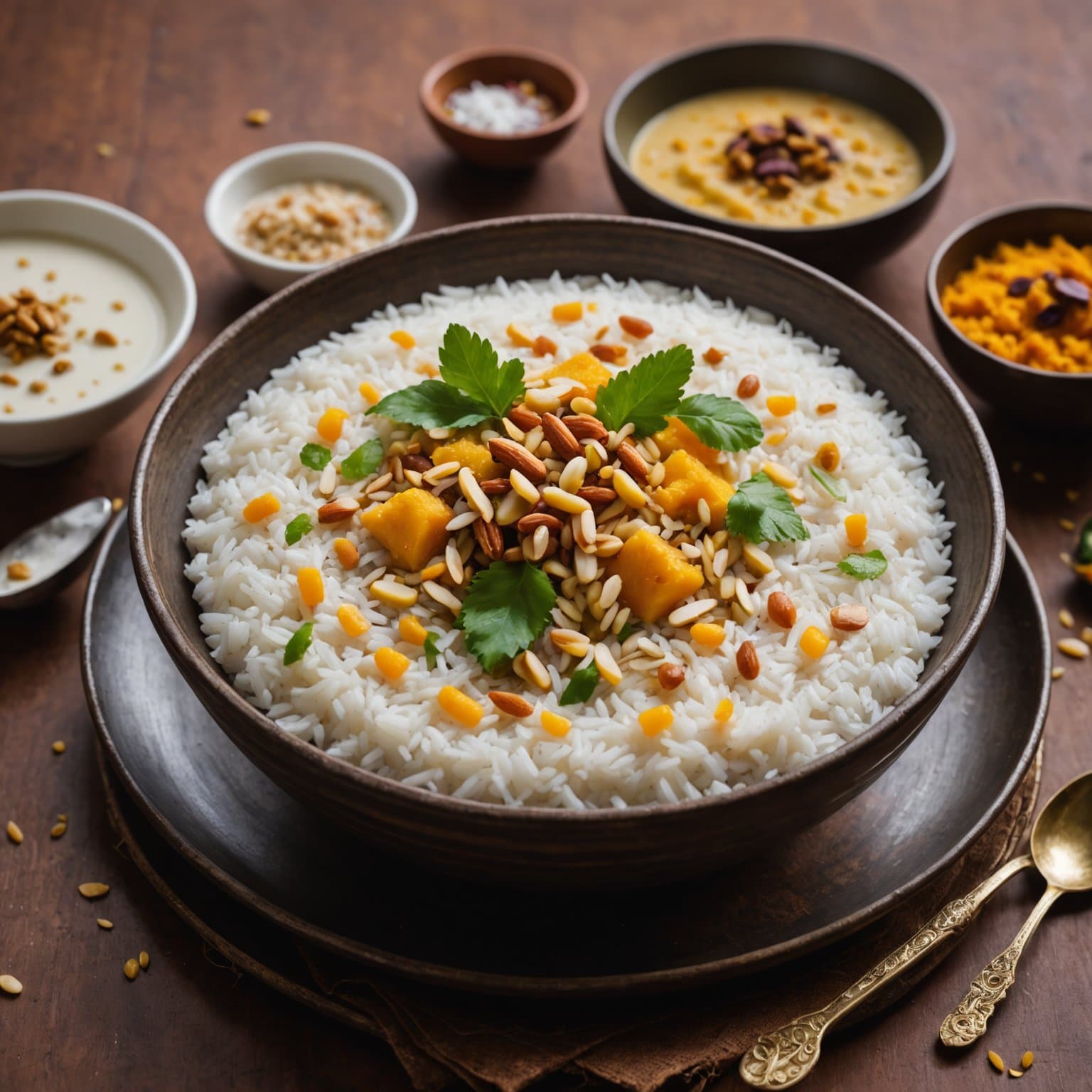 Annam-Kobbari Parvanam (Ris- og kokosdessert)