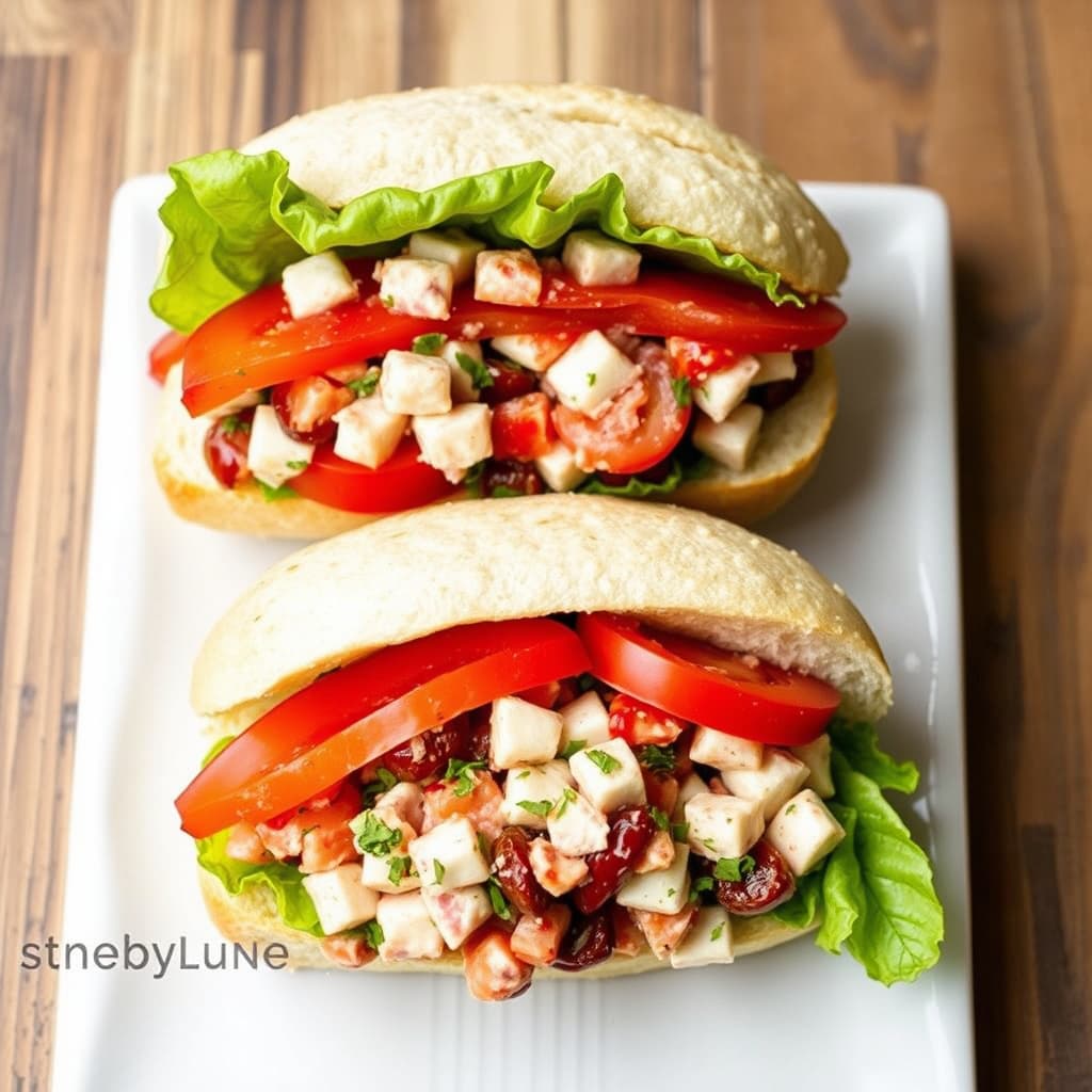 Antipasto-salatsandwiches